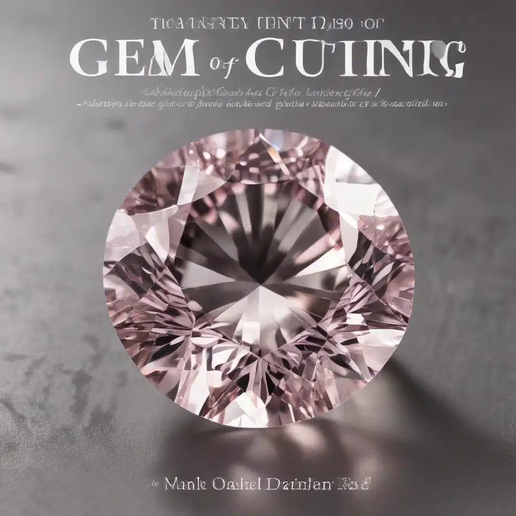 The Art of Gem Cutting: Mastering the Craft of Crafting Brilliant, Captivating Facets