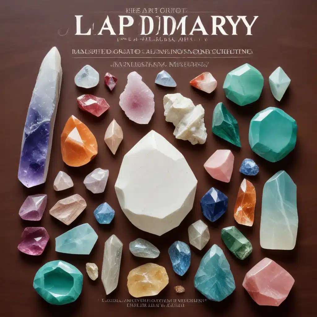 The Art of Lapidary: Mastering the Craft of Gemstone Shaping and Sculpting